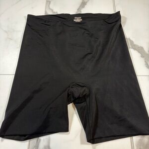 SPANX Black Shapewear Shorts Women's Plus Size 1X